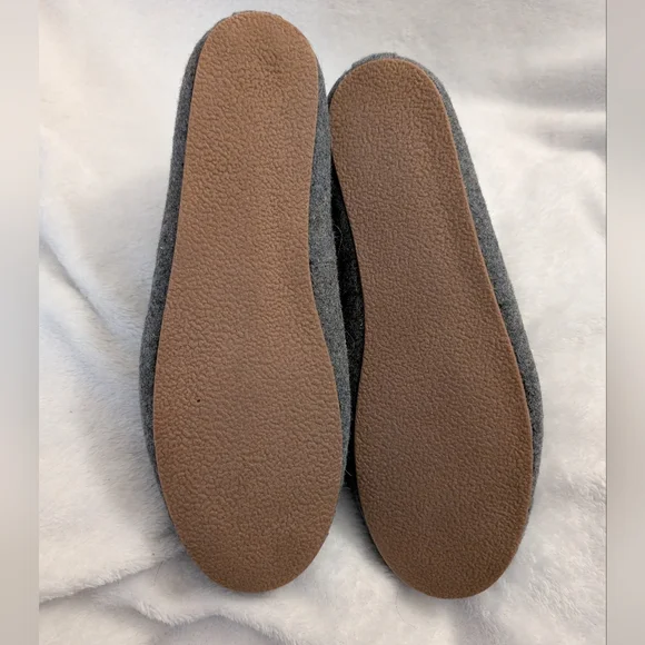 Cozy Faux Fur Slippers, Grey - Picture 4 of 5